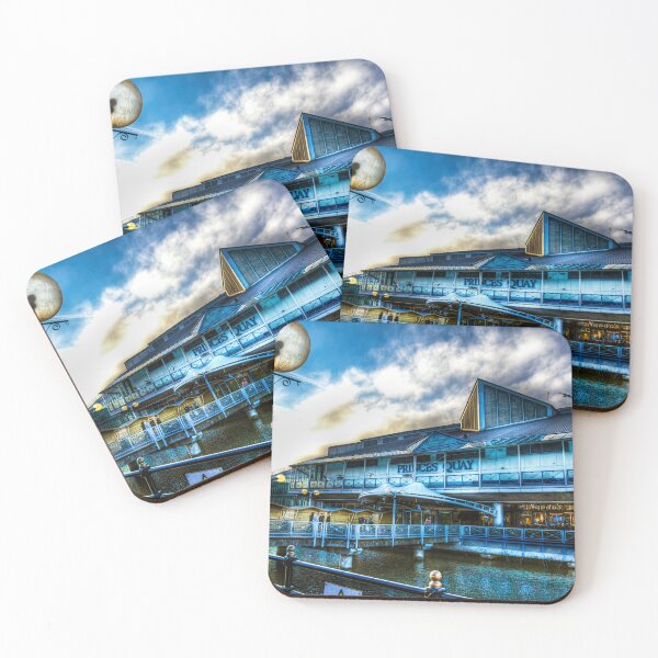 Item preview, Princes Quay Hull, UK, Blue Waterfront at Sunset designed and sold by Paul Thompson Photography.