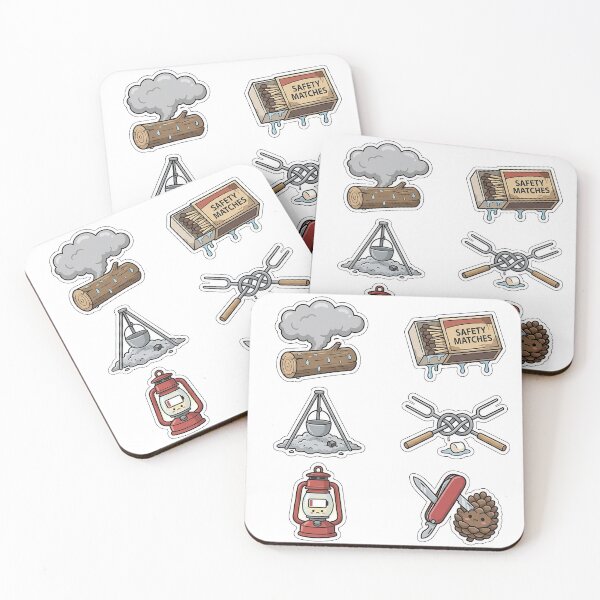 Item preview, New Year Campfire & Bonfire Disasters Sticker Pack - Outdoor Wood Set designed and sold by SimpleP.