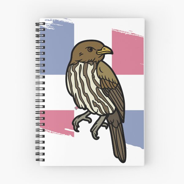 Item preview, Minimalist Dominican Republic National Bird Cigua Palmera Flag Design designed and sold by yolepr.