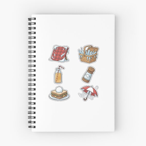 Item preview, Winter Picnic Disasters Sticker Pack - Cold Outdoor Feast Set designed and sold by SimpleP.