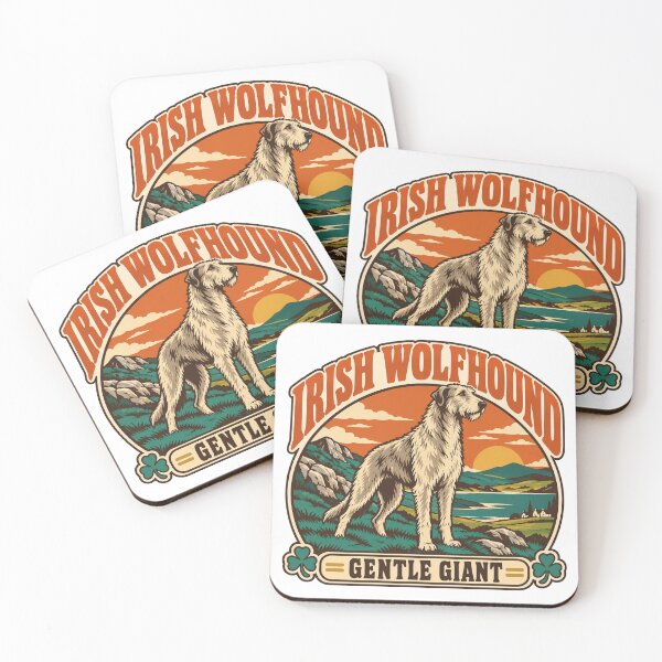 Item preview, Irish Wolfhound Gift - Gentle Giant designed and sold by RedRubyBubble.