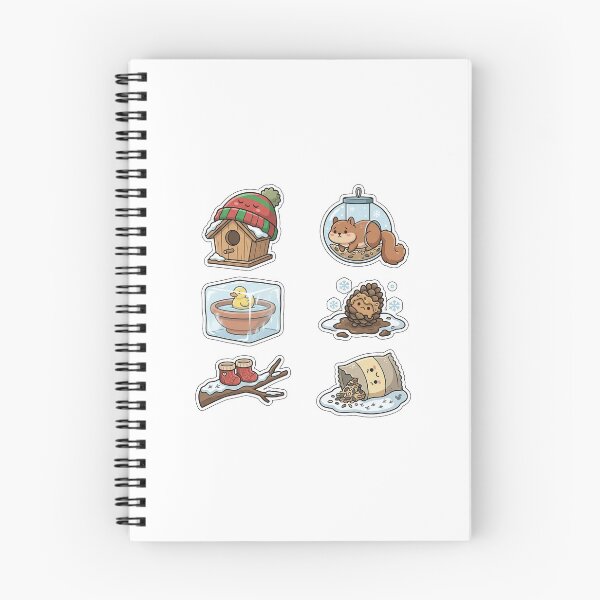 Item preview, Winter Bird Feeder Fails Sticker Pack - Backyard Wildlife Set designed and sold by SimpleP.