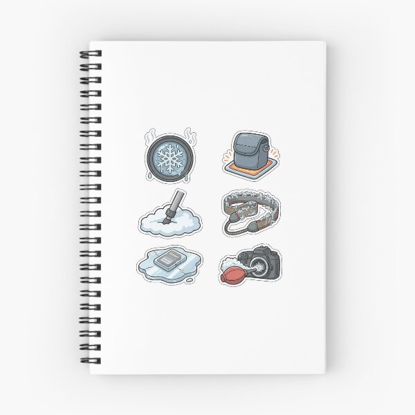 Item preview, Winter Photography Fails Sticker Pack - Outdoor Snow Camera Set designed and sold by SimpleP.