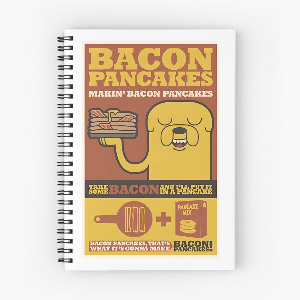 Item preview, Fun Bacon Pancakes Illustration Inspired by Adventure and Breakfast Lovers designed and sold by arnol035.