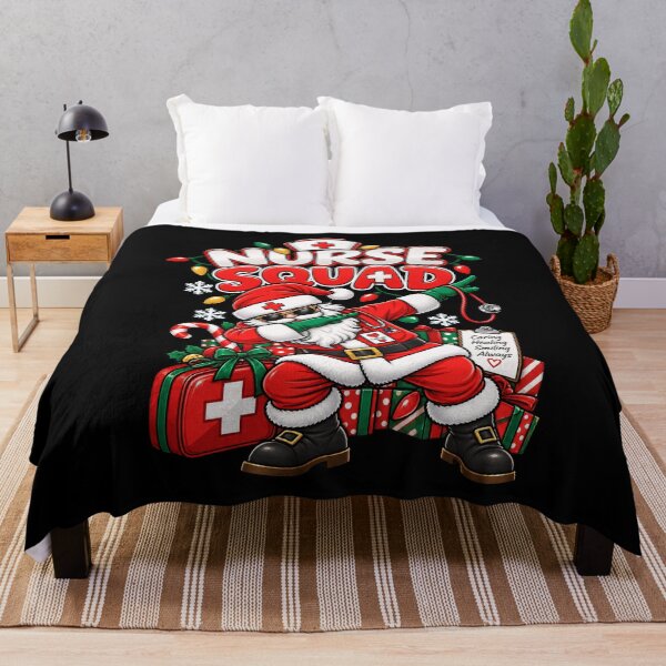 Item preview, Nurse Squad Santa Christmas Design Dab designed and sold by rafaeltto.