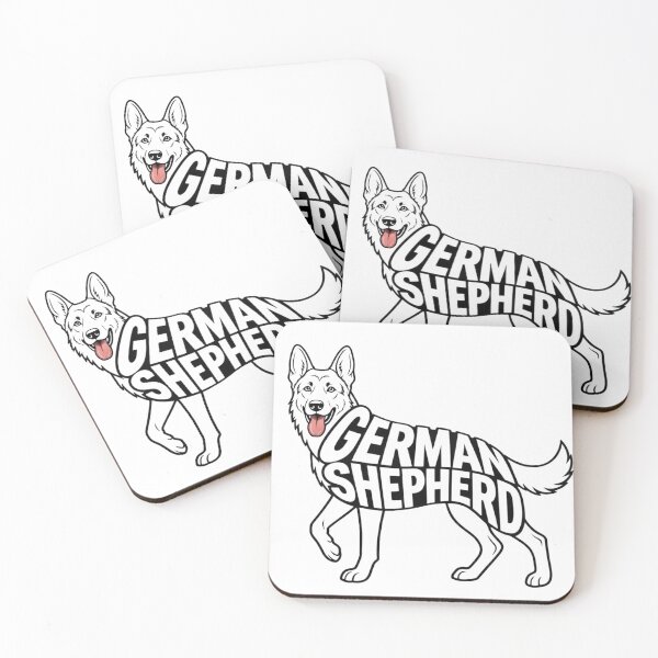 Item preview, K9 German Shepherd - Working Dog Silhouette Design designed and sold by K9PASSAGE..