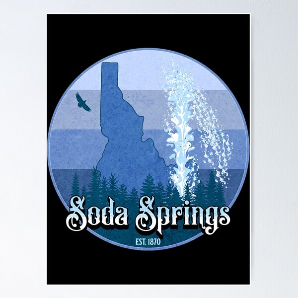 Item preview, Soda Springs, Idaho designed and sold by LazarHila.