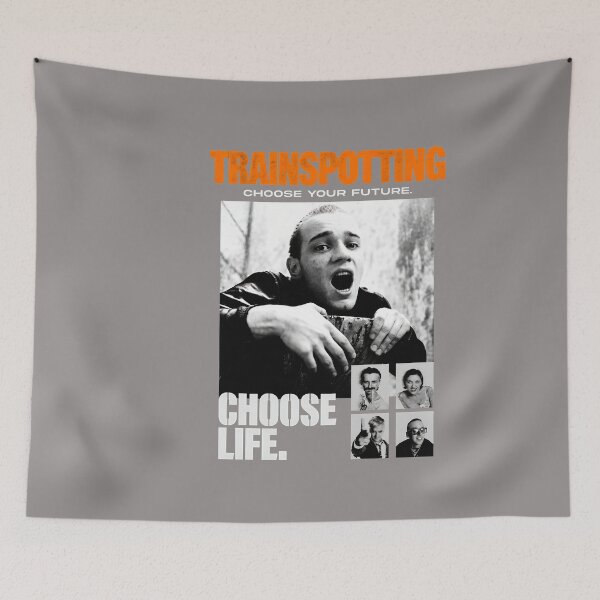 Item preview, Trainspotting Choose Your Future Movie Poster Tee-30th designed and sold by MadinaCarma.