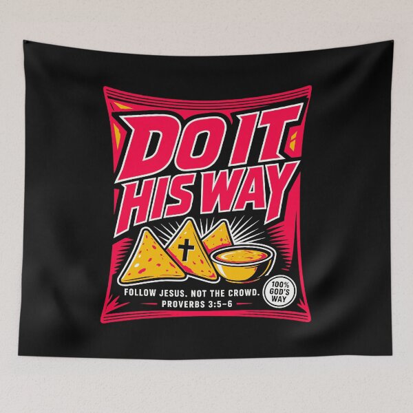 Item preview, Do It His Way - Follow Jesus - Proverbs 3:5-6 designed and sold by plushism.