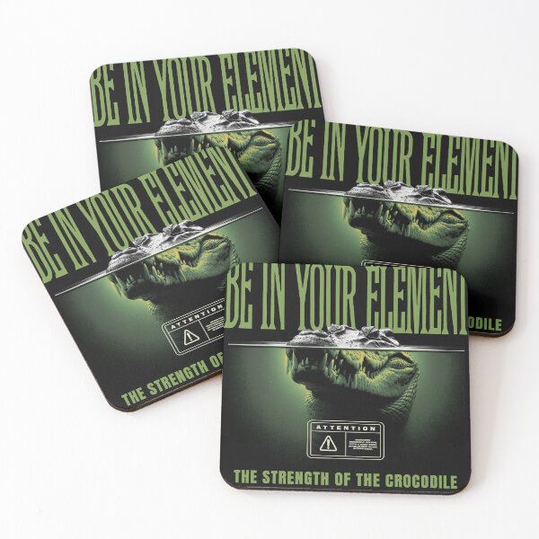 Item preview, Be In Your Element | Crocodile Power and Strength designed and sold by MammothArt.
