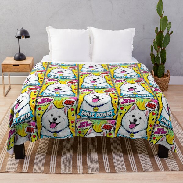Item preview, 100% Good Boy - Smile Power Samoyed Popart designed and sold by TheresaNicole.