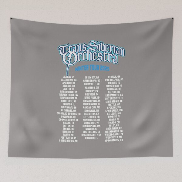 Item preview, Trans-Siberian Orchestra Winter Tour 2025 Shirt-84 designed and sold by MadinaCarma.