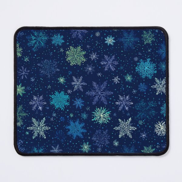 Item preview, Blue Snowflake Seamless Pattern Winter Christmas Design designed and sold by FuzionRaptor.