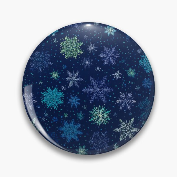 Item preview, Blue Snowflake Seamless Pattern Winter Christmas Design designed and sold by FuzionRaptor.