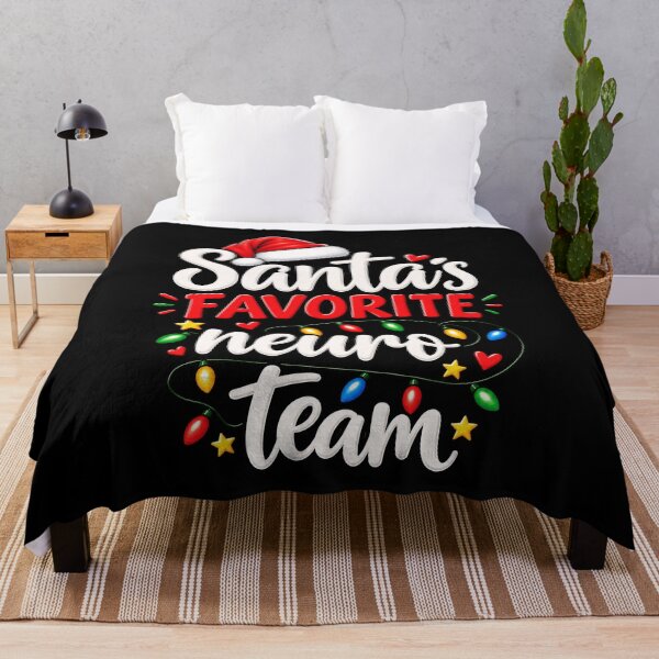 Item preview, Santa's Favorite Neuro Team Christmas Design designed and sold by rafaeltto.