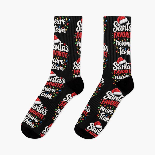 Item preview, Santa's Favorite Neuro Team Christmas Design designed and sold by rafaeltto.