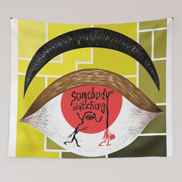 Item preview, Surreal Watching Eye Graphic designed and sold by laxmanrajart.