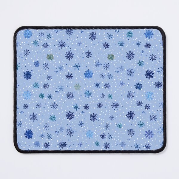 Item preview, Light Blue Snowflake Seamless Pattern Winter Christmas Design designed and sold by FuzionRaptor.
