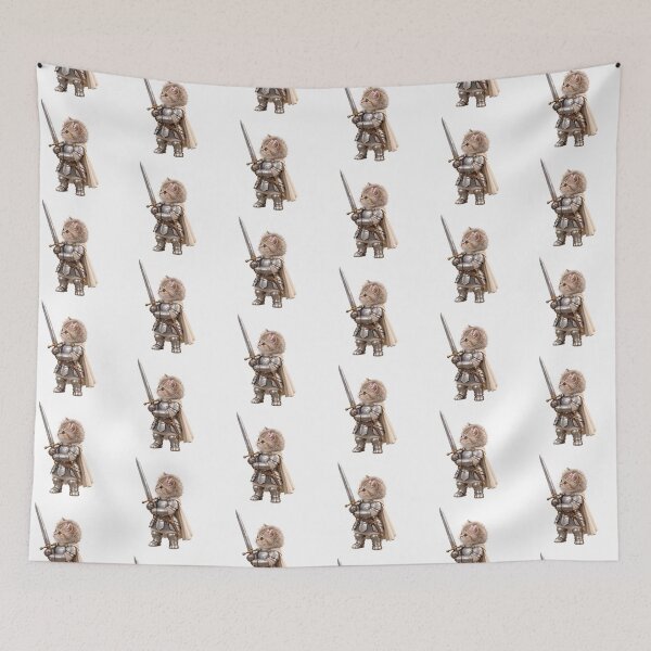 Item preview, Cute knight cat - Warrior kitty designed and sold by t-patterns.