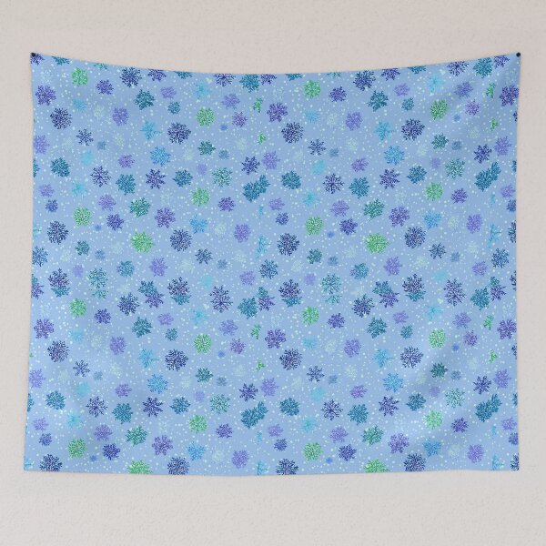Item preview, Copy of Light Blue Snowflake Seamless Pattern Winter Christmas Design designed and sold by FuzionRaptor.