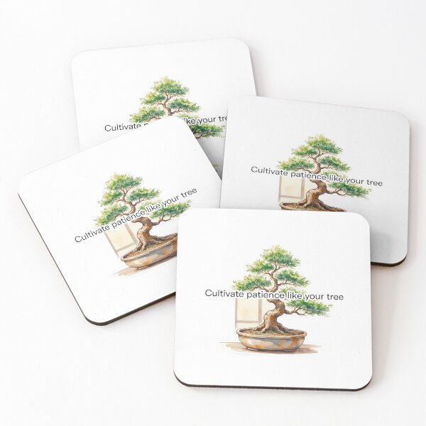 Item preview, Minimalist Bonsai Watercolor Tree designed and sold by NiftyWrx.