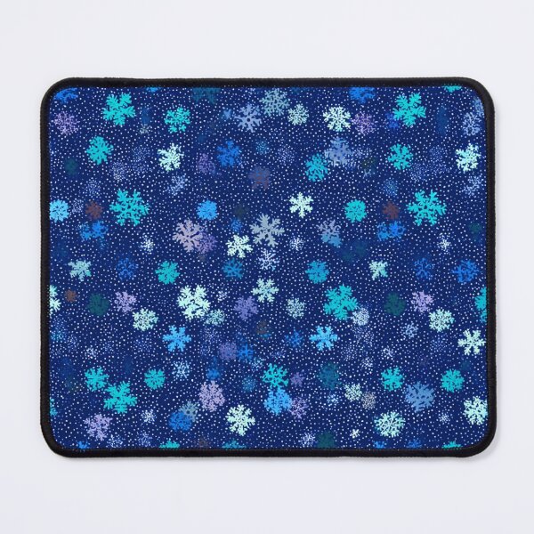 Item preview, Blue Snowflake Seamless Pattern Winter Christmas Design designed and sold by FuzionRaptor.