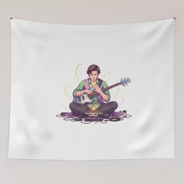 Item preview, Bassist in a Magical Tone Ritual designed and sold by NiftyWrx.