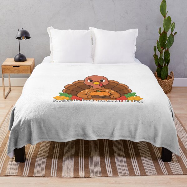 Item preview, Turkey Mom with Pumpkin designed and sold by NiftyWrx.