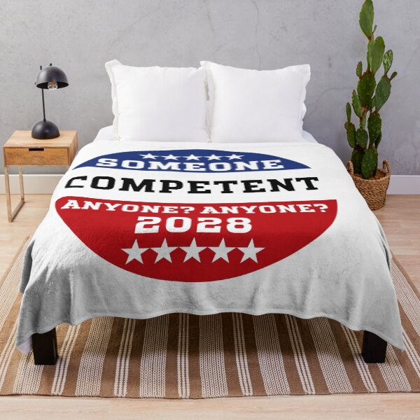 Item preview, Someone Competent Anyone Anyone 2028 – Funny Election Button Design designed and sold by Searching ideas.