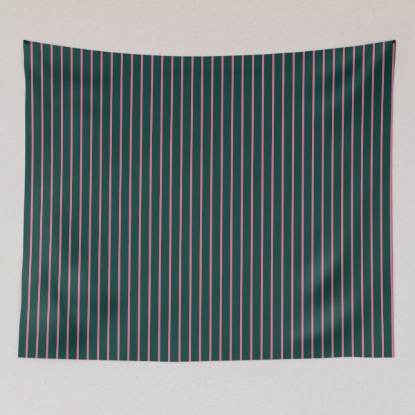 Item preview, Pink and Dark Green Pin Stripes designed and sold by The Innocent Ghost Project.