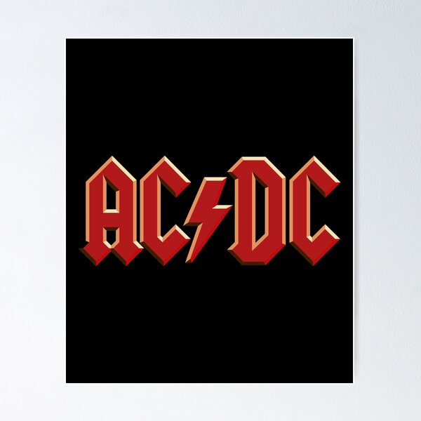 Item preview, ACDC band logo design designed and sold by Mad Apparel.