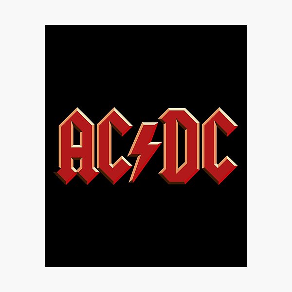 Item preview, ACDC band logo design designed and sold by Mad Apparel.