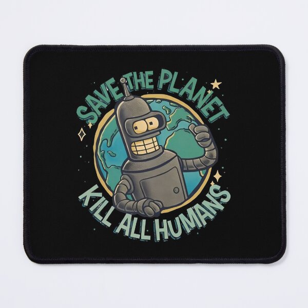 Item preview, Save the Planet Bender - Environmentalist Robot designed and sold by IdrisTalbot.