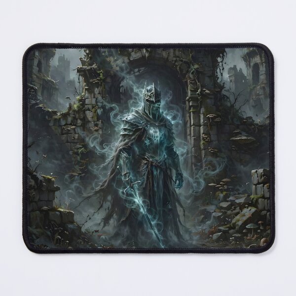 Item preview, Death Knight Standing Eternal Watch in Haunted Ruins designed and sold by Fanta-sticky.