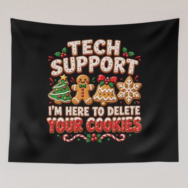 Item preview, Funny Tech Support Christmas Cookie Design designed and sold by rafaeltto.