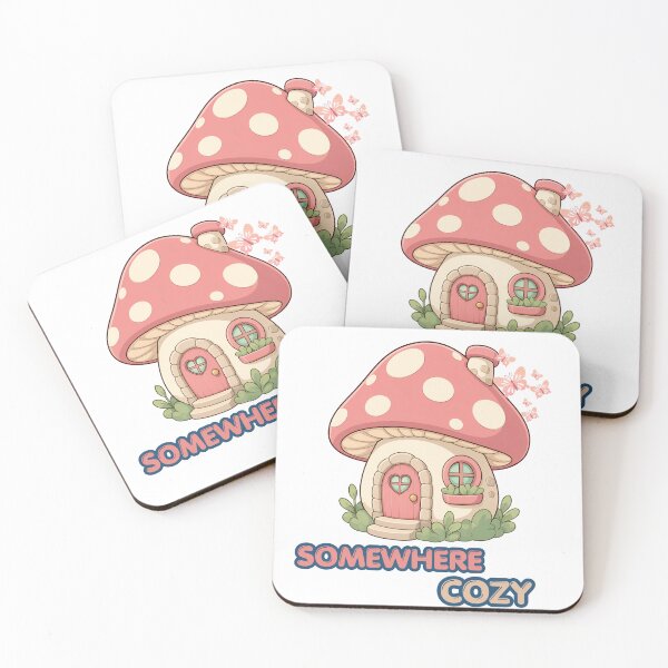 Item preview, Somewhere Cozy | A Little Mushroom Hideaway designed and sold by Ankmp Artevo.
