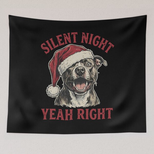 Item preview, Silent Night Yeah Right designed and sold by IdrisTalbot.