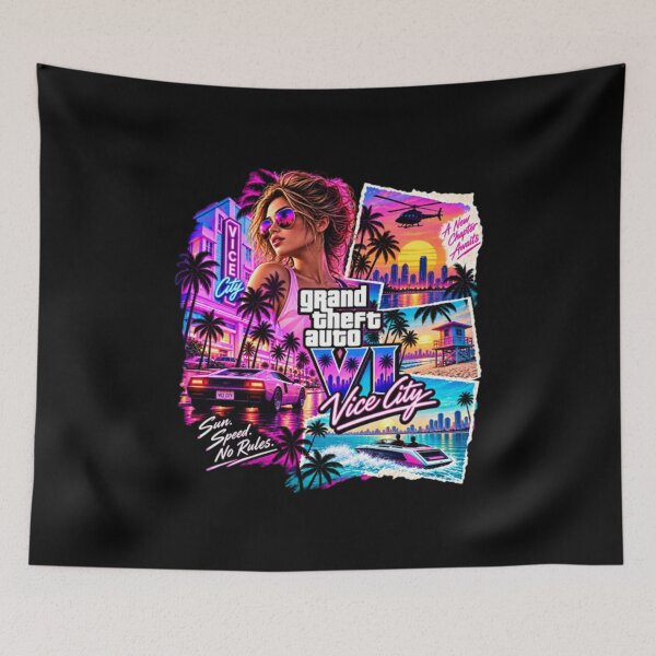 Item preview, GTA 6 Vice City designed and sold by RosemaryBisc.