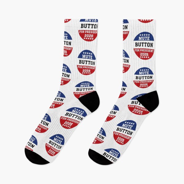 Item preview, Mute Button for President 2028 – Funny Political Campaign Design designed and sold by Searching ideas.