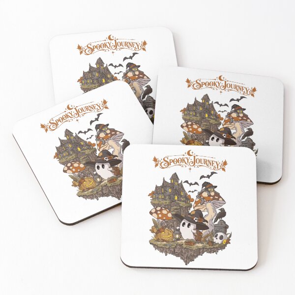 Item preview, Spooky Journey Cute Ghost Halloween Fantasy Graphic designed and sold by ParkerDuerson.
