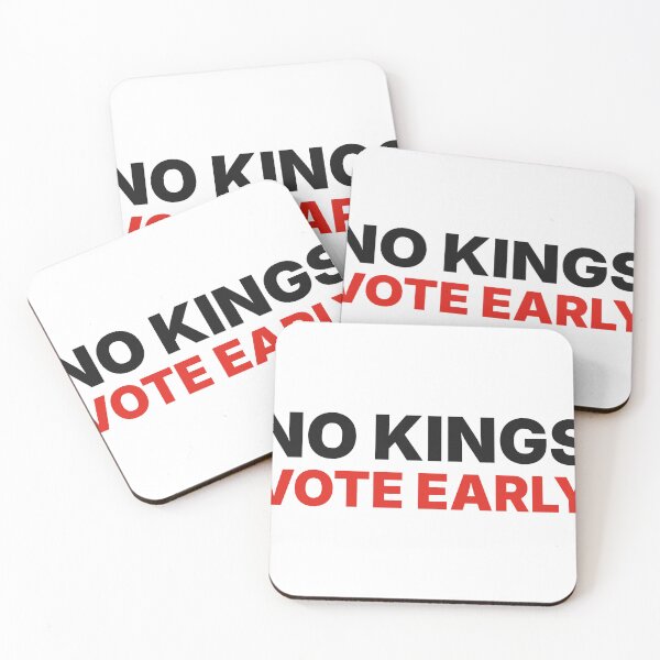 Item preview, No Kings Vote Early – Midterms 2026 Protest designed and sold by AntifaShop.