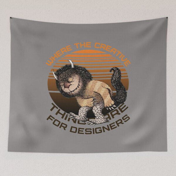 Item preview, Wild Thing Retro Sunset Book Quote T-Shirt-65 designed and sold by RevanRenau.