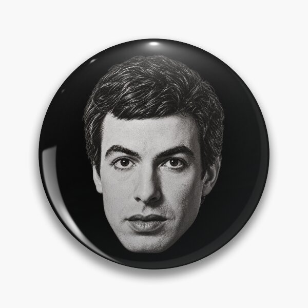 Artikelvorschau, Nathan Fielder, Nathan Fielder Gesicht Monochrom entworfen und verkauft von Minas-Photos.