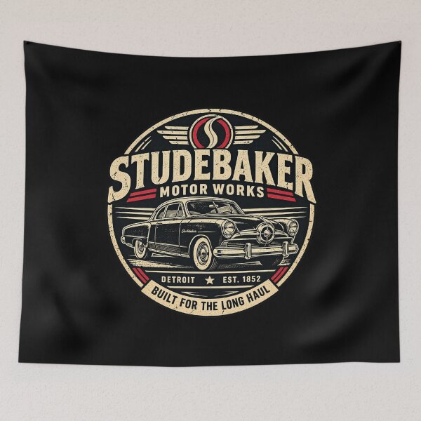 Item preview, Studebaker Logo Vintage Defunct Vintage Motor Works Classic Car Detroit designed and sold by w1ckerman.