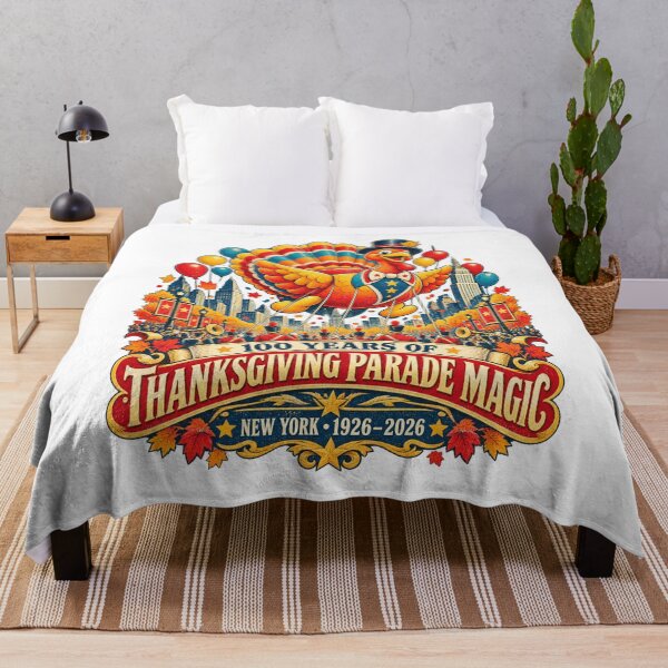 Item preview, 100th Thanksgiving Day Parade Turkey Celebration Men Women designed and sold by ParkerDuerson.