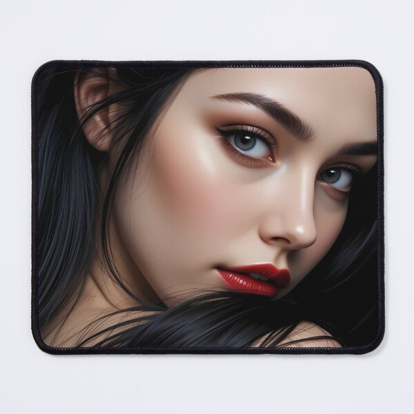 Item preview, Woman with red lips designed and sold by Art Shop Doris.