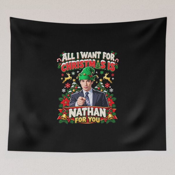 Item preview, Nathan For You Christmas Sweatshirt Ugly Sweater Holiday designed and sold by Minas-Photos.