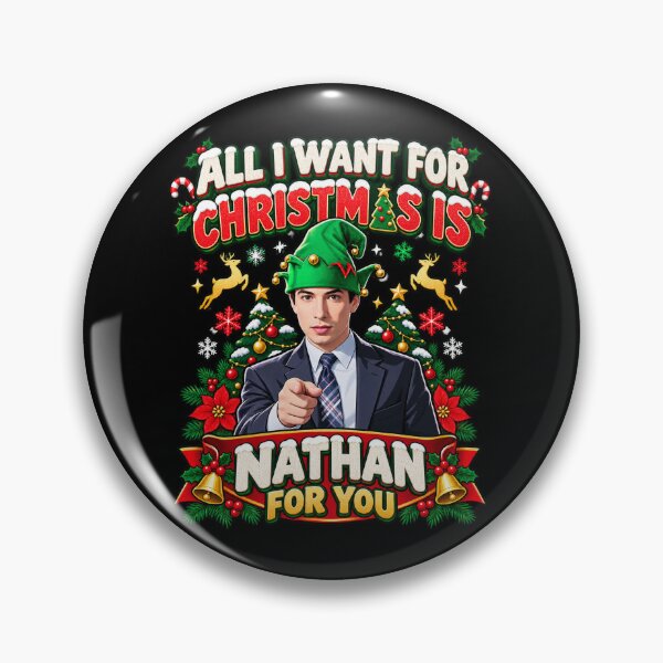 Artikelvorschau, Nathan für dich Weihnachtspullover, hässlicher Weihnachtspullover entworfen und verkauft von Minas-Photos.