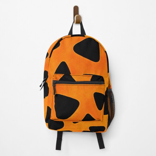 Item preview, Prehistoric Caveman Pattern Orange Stone Age Retro Animal Print Art designed and sold by Hen-C-Art.