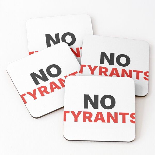 Item preview, No Tyrants – Anti Authoritarian Protest designed and sold by AntifaShop.